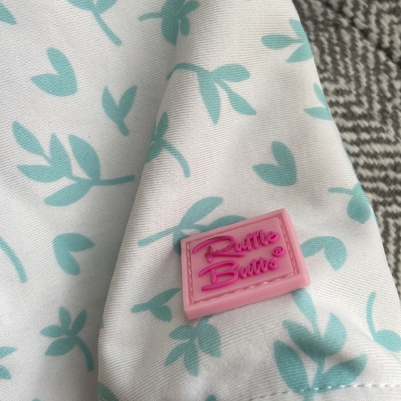 Girls Ruffle Butt Swimsuit - Picture 2 of 4